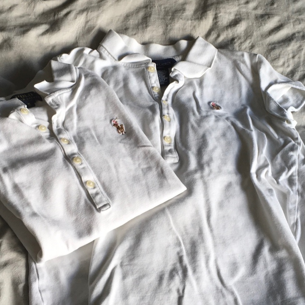 White Polo Shirts